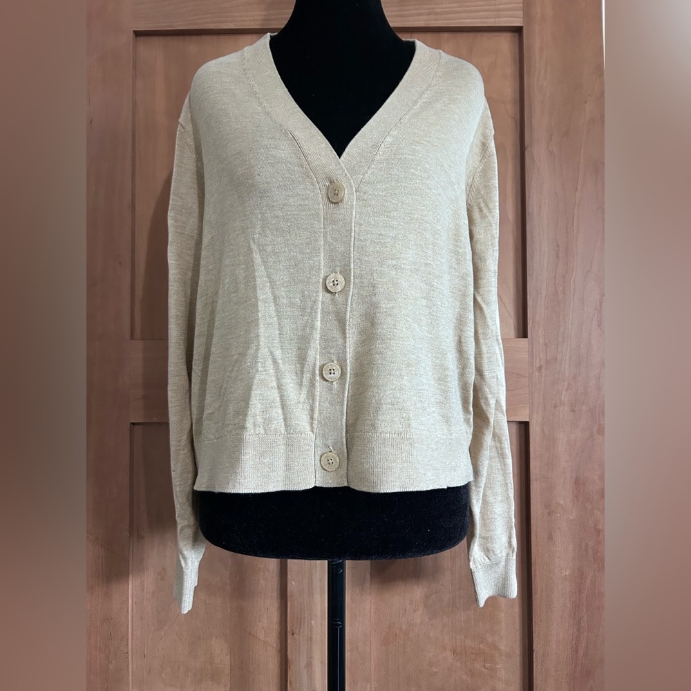 a new day Tan Women's Cardigan Sweater